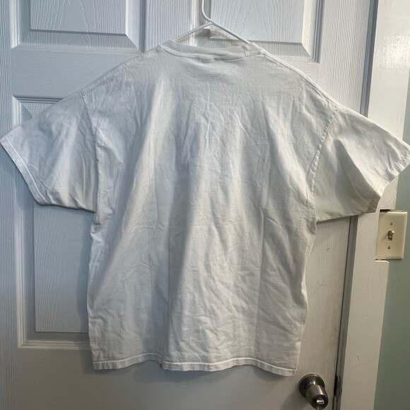 Vintage Champion Late Show With David Letterman Tee Size XL Boxy Size CBS - Picture 5 of 5